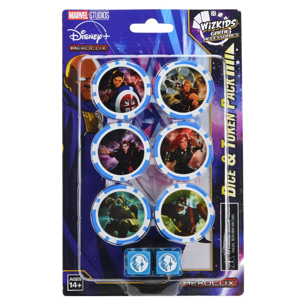 Marvel HeroClix: Marvel Studios’ What If…? on Disney+  Dice & Token Pack