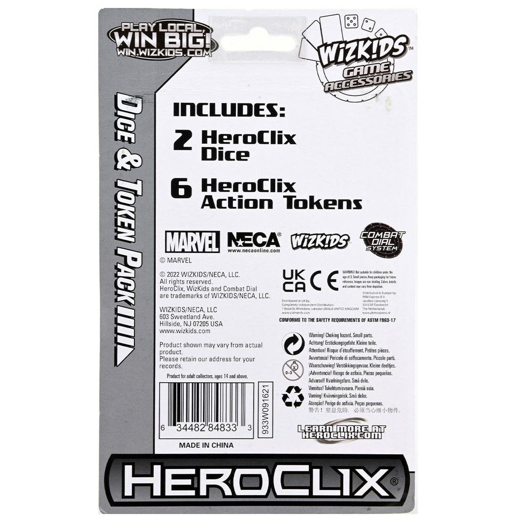 Marvel HeroClix: Marvel Studios’ What If…? on Disney+  Dice & Token Pack