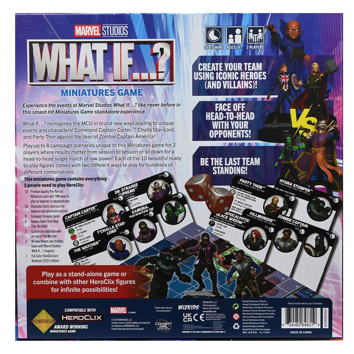 Marvel HeroClix: Marvel Studios’ What If…? on Disney+  Miniatures Game