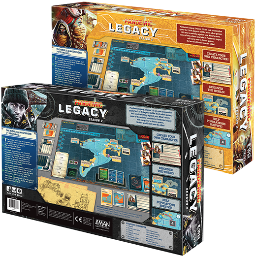 Pandemic Legacy Season 2: Black - TOYTAG